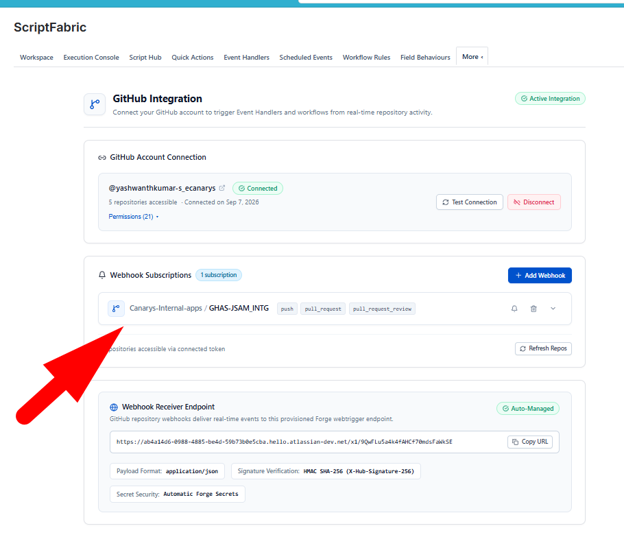 Webhook Subscriptions Verification